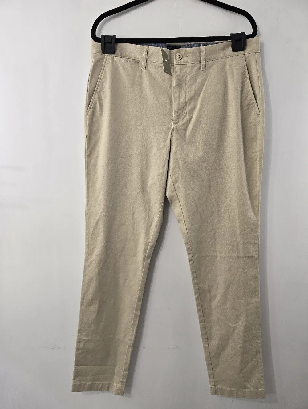 J Crew 1040 Athletic Tapered-Fit Stretch Chino Twill Pant NWT Weathered Chino 34